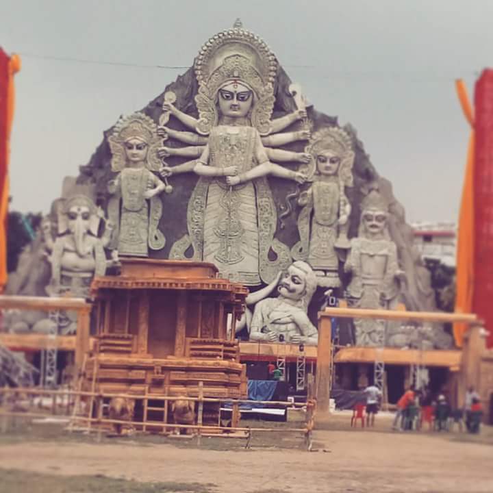Deshapriya Park Durgautsav Committee Durga Puja Theme Hazar Haath