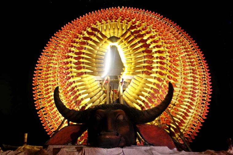 Deshapriya Park Durgautsav Committee Durga Puja Theme Hazar Haath