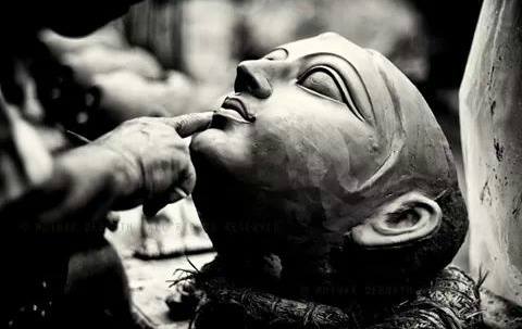 Kumartuli Idol Making Process